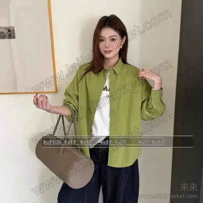 纯棉洗水衬衫