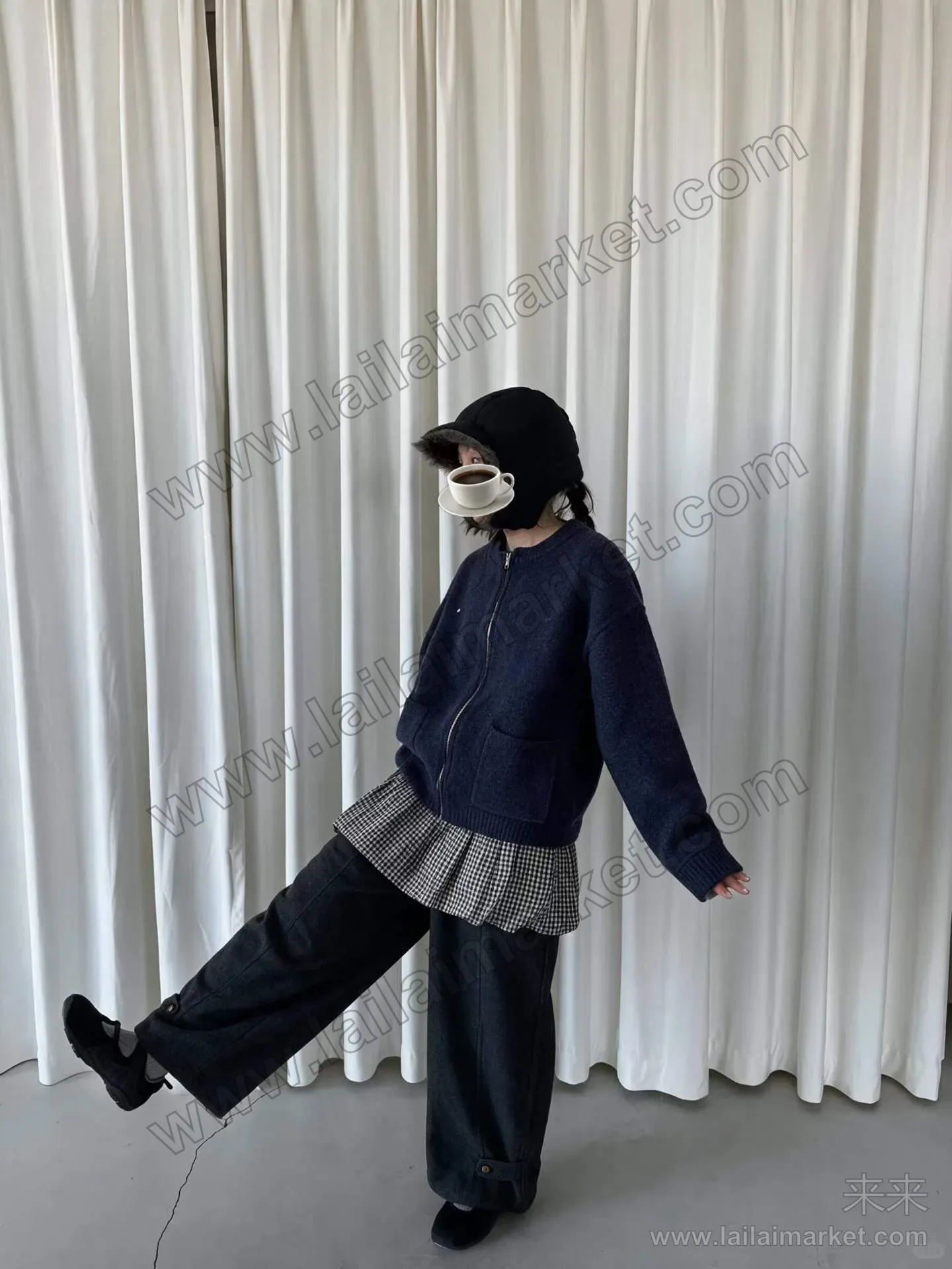 :简约开衫