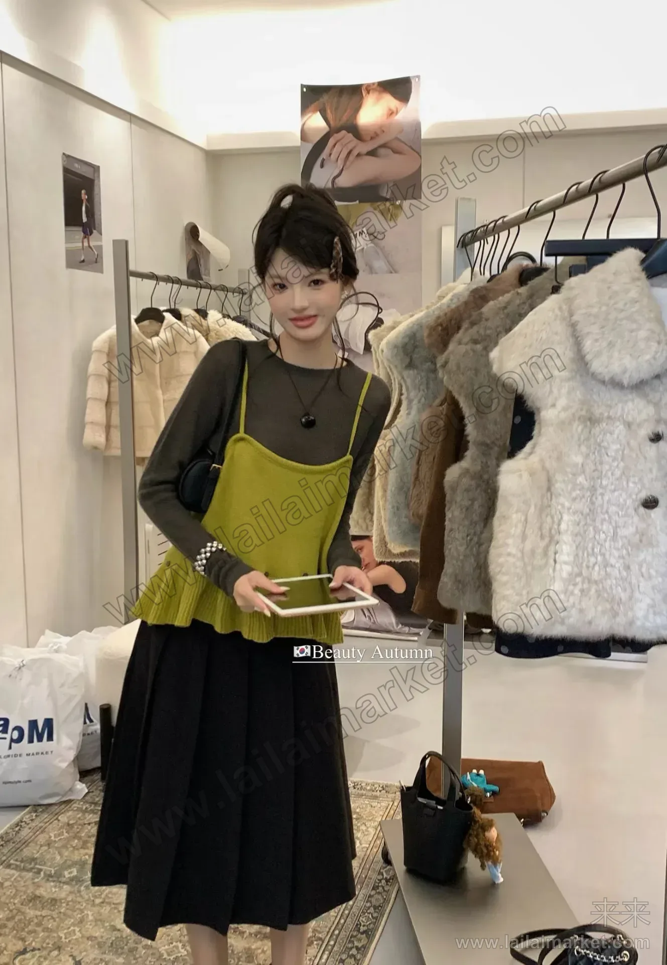 彩色吊带