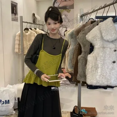 彩色吊带