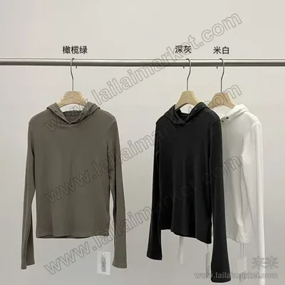 随性松弛连帽Tee·