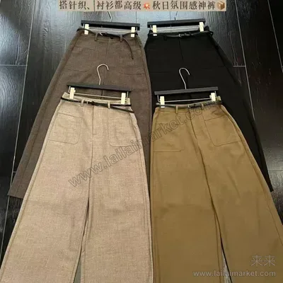 质感面料垂坠有型休闲裤