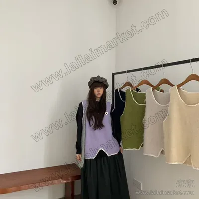 叠穿刚需针织马甲